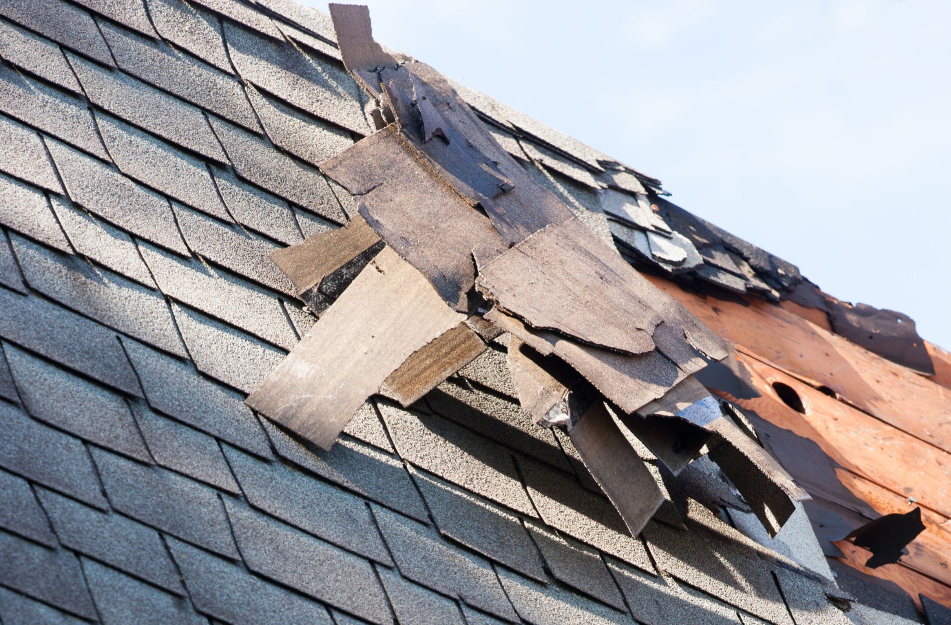 roof damage
